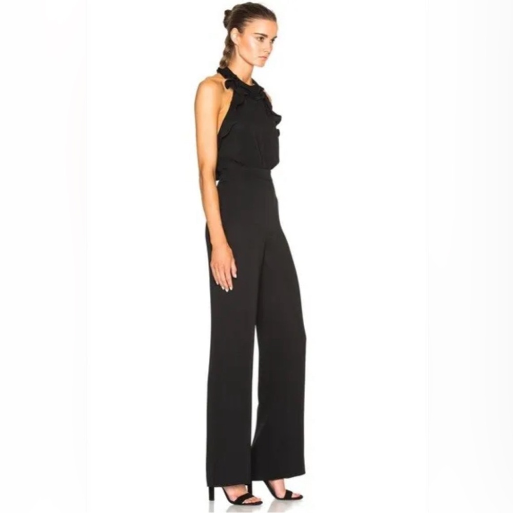 NWT/ DVF Backless Halter Jumpsuit